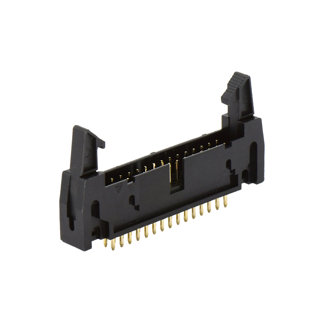 EJ2553 牛角连接器 Pitch 2.54mm 180° 双排 DIP 牛角 PC:3.60MM